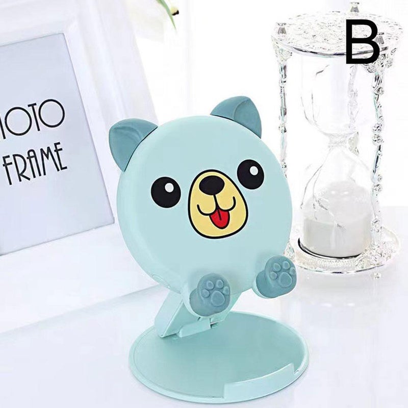 Cross-border best-selling T3 cartoon cute desktop phone stand, desktop folding stand, universal multi-functional desktop stand